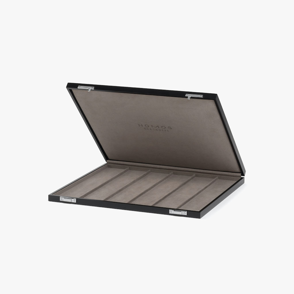 Coffret de collection en bois noir