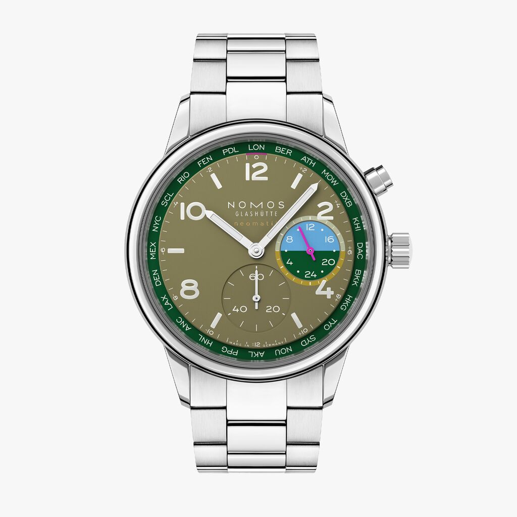 Club Sport neomatik Worldtimer Jungle