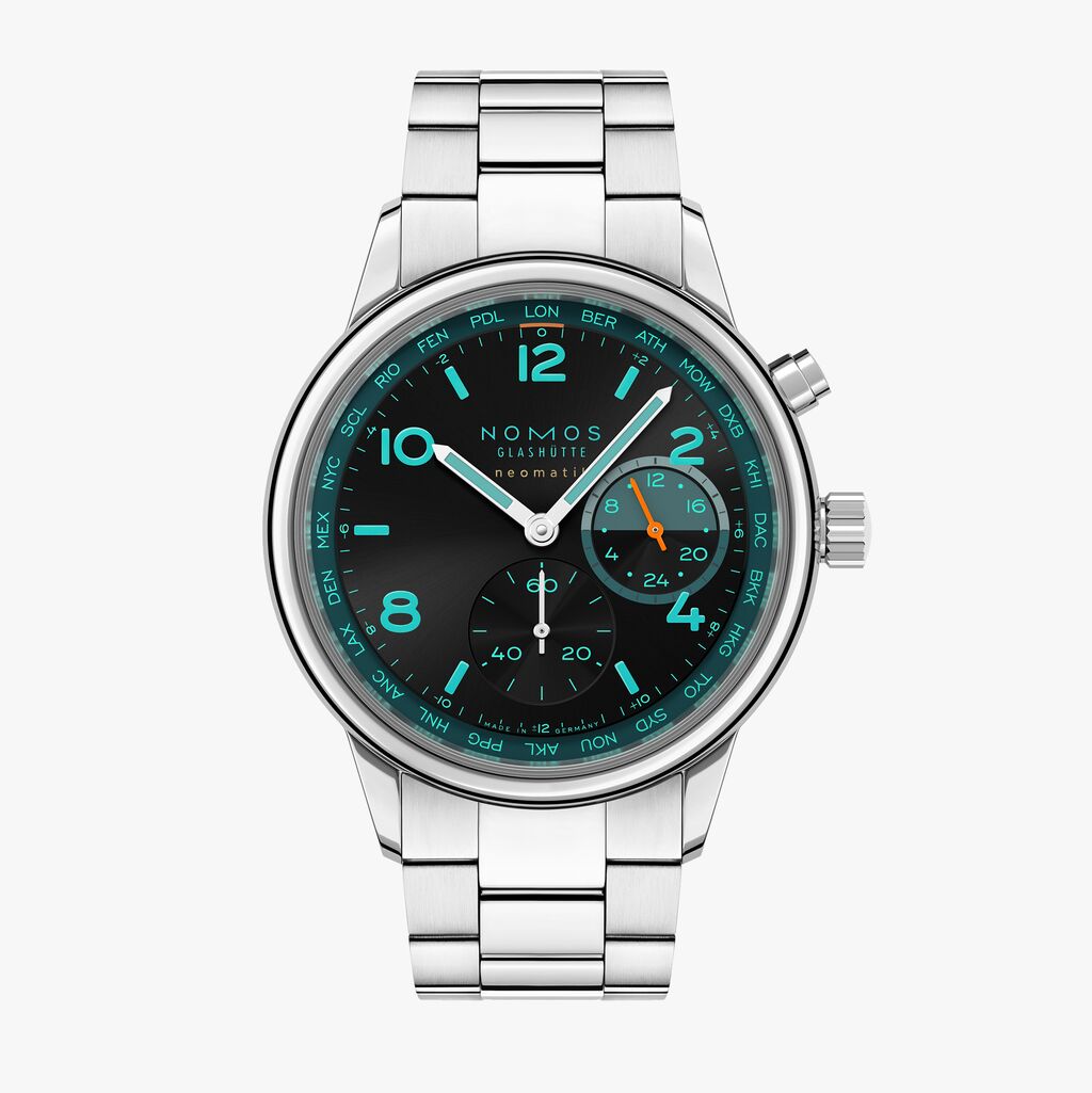 Club Sport neomatik Worldtimer Trace