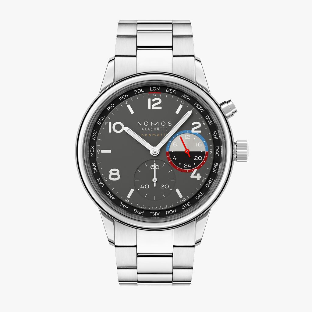 Club Sport neomatik Worldtimer Volcano