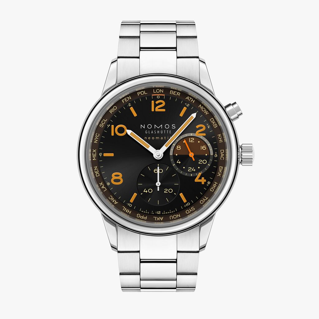Club Sport neomatik Worldtimer Grid