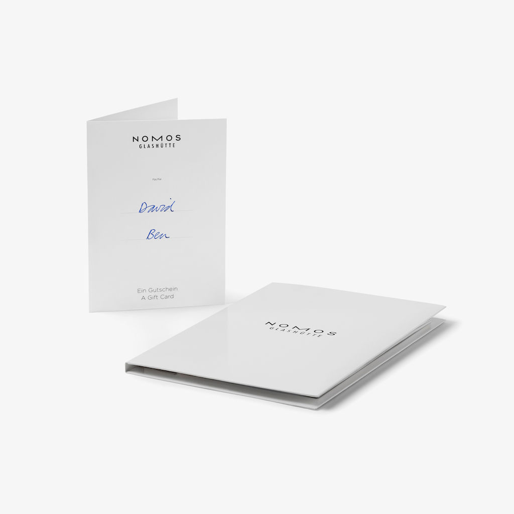 Carte cadeau NOMOS